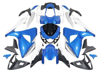 Fairings For Suzuki GSXR 1000 Blue & White GSXR (2009-2016)