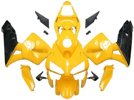 Fairings For Honda CBR 600 RR Yellow & Black Honda  (2003-2004)