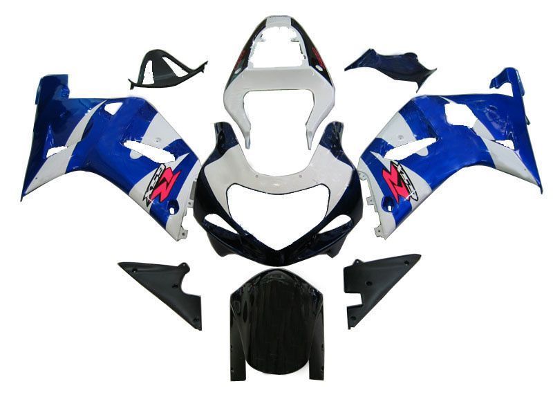 Fairings For Suzuki GSXR 750 Blue & White Suzuki GSXR  (2001-2003)