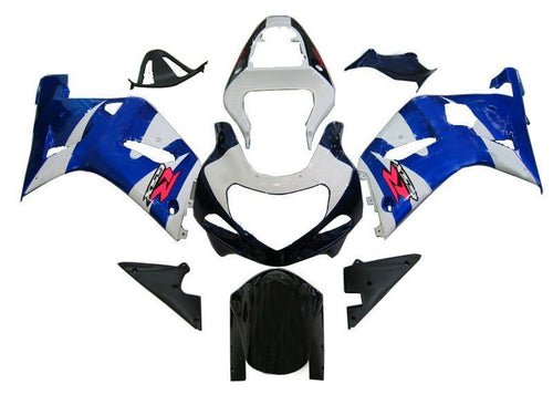 Fairings For Suzuki GSXR 750 Blue & White Suzuki GSXR  (2001-2003)