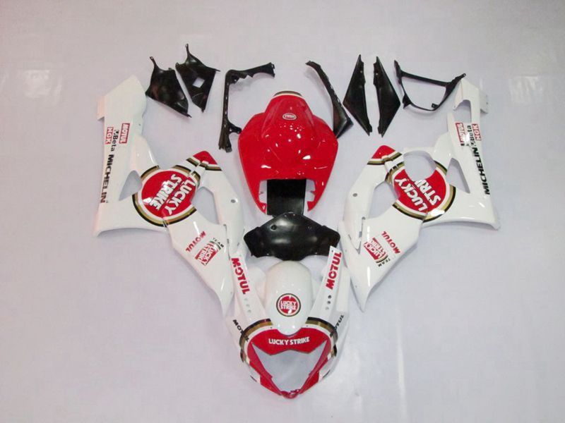 Fairings For Suzuki GSXR 1000 K5 (2005-2006) Red White 