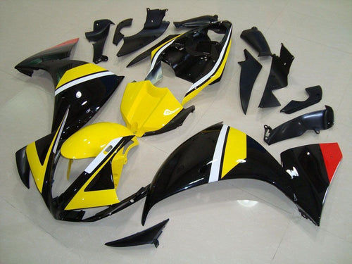 Fairings For Yamaha R1, 2009-2012 - Black Yellow