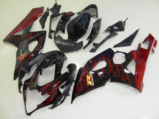 Fairings For Suzuki GSX-R1000, 2005-2006 - Red Flame