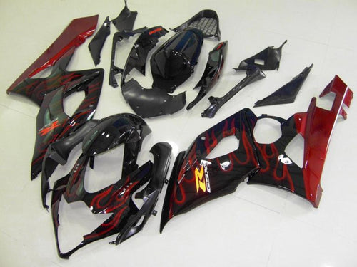 Fairings For Suzuki GSX-R1000, 2005-2006 - Red Flame