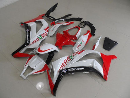 Fairings For Kawasaki ZX-10R, 2011-2015 - Red & White Rapid