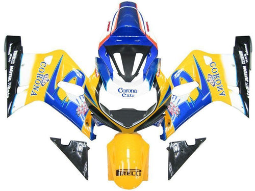 Fairings For Suzuki GSXR 600 Blue & Yellow Corona GSXR  (2001-2003)
