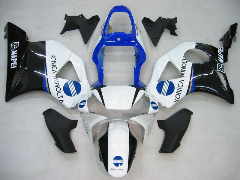 Fairings For Honda CBR 954 RR White Konica Minolta  (2002-2003)