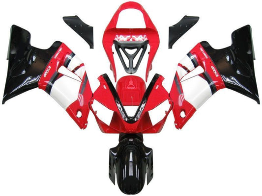 Fairings For Yamaha YZF-R1 Red White Black R1  (2000-2001)