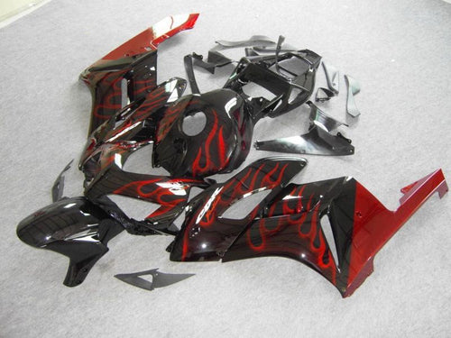 Fairings For Honda - CBR1000RR 04-05 Red Flame