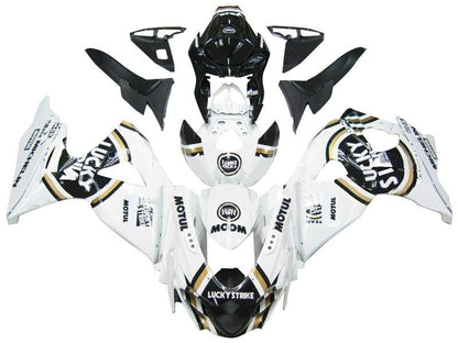 Fairings For Suzuki GSXR 1000 White Black Gold (2009-2016)
