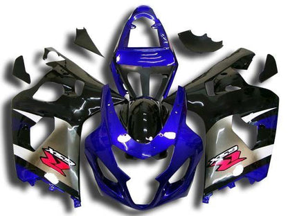 Fairings For Suzuki - GSXR600-750 K4 04-05 Blue Black
