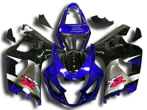 Fairings For Suzuki - GSXR600-750 K4 04-05 Blue Black