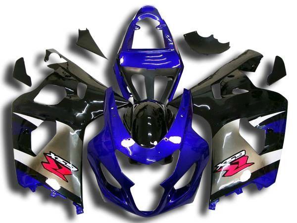 Fairings For Suzuki - GSXR600-750 K4 04-05 Blue Black