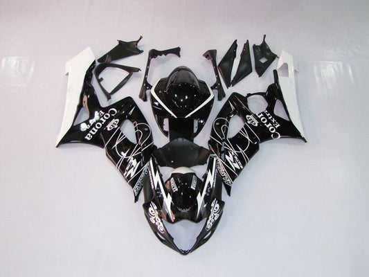 Fairings For Suzuki GSXR 1000 K5 (2005-2006) Black White