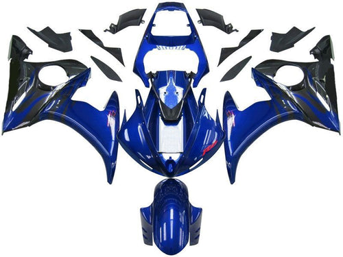 Fairings For Yamaha YZF-R6 Blue & Black R6  (2005)