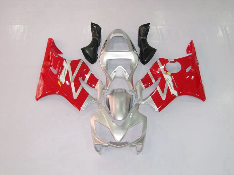 Fairings For Honda CBR600 F4i (2001-2003) Red Silver