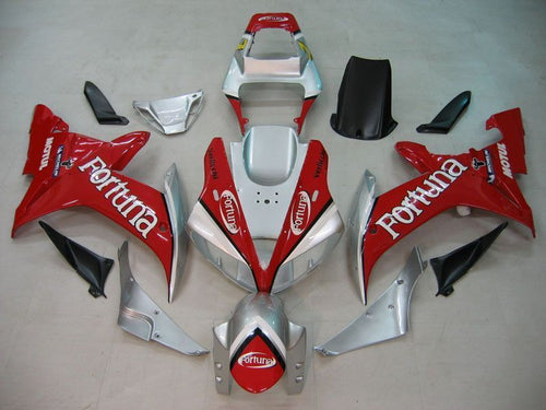 Fairings For Yamaha YZF-R1 Red Silver Fortuna  (2002-2003)