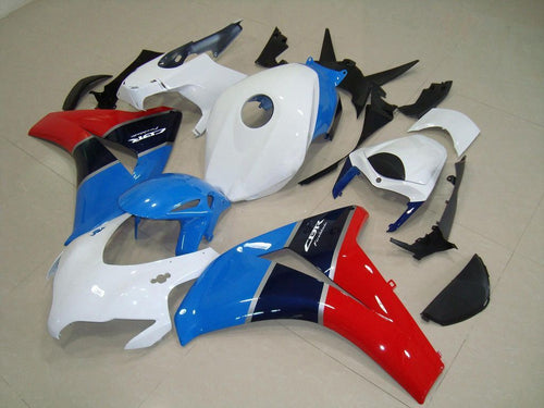 Fairings For Honda CBR 1000 RR, 2008-2011 - White, Blue & Red