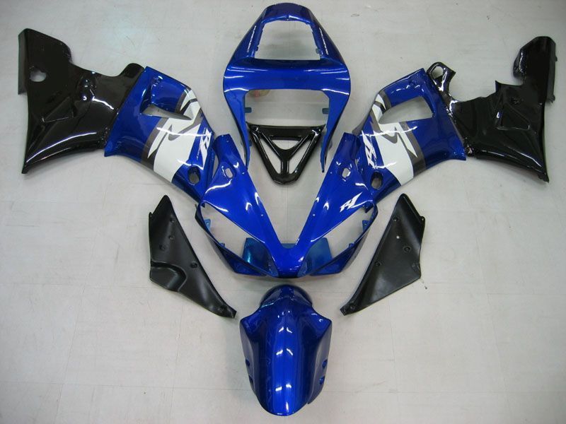 Fairings For Yamaha YZF-R1 Blue Black R1  (2000-2001)