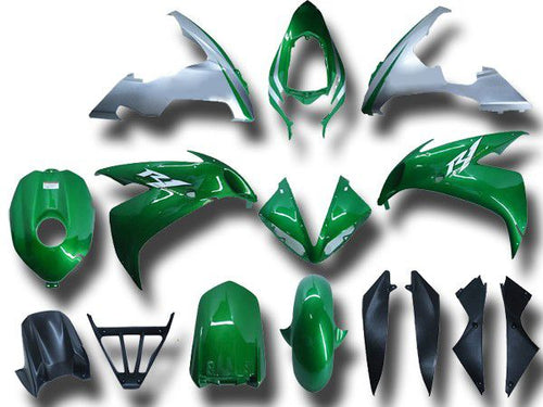 Fairings For Yamaha - YZF1000 R1 04-06 Green