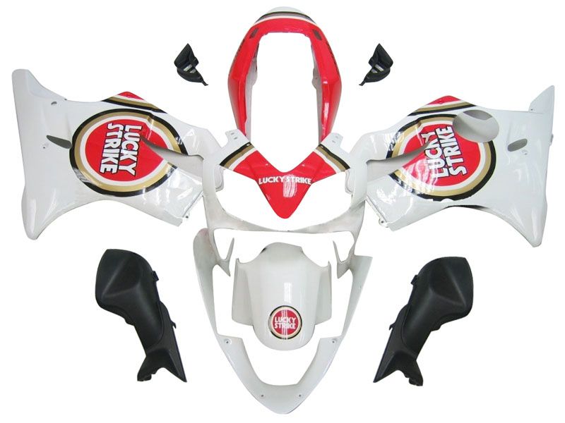 Fairings For Honda CBR 600 F4i White & Red  (2004-2007)