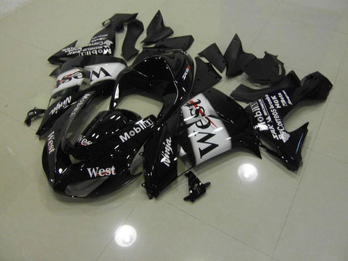 Fairings For Kawasaki ZX-10R, 2006-2007 - White & Black