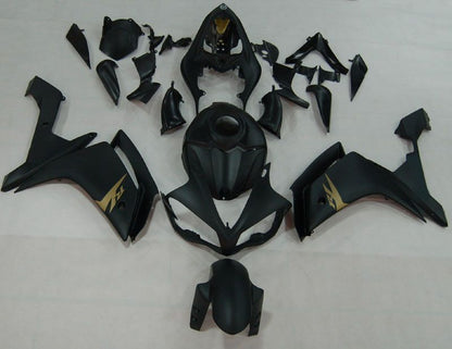 Fairings For Yamaha YZF-R1 Black Matte & Gold R1  (2007-2008)