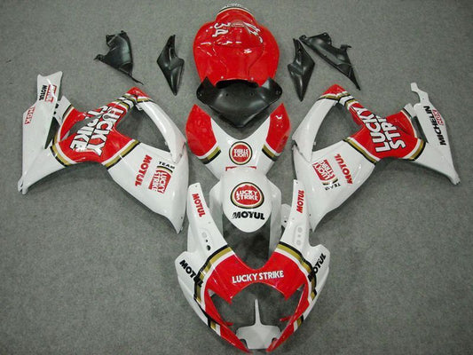 Fairings For Suzuki GSXR 600 750 (2006-2007) White Red
