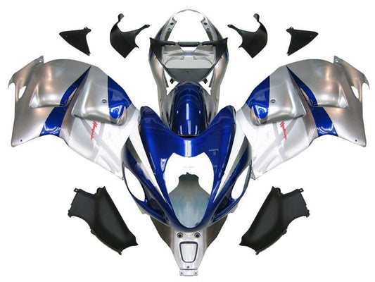 Fairings For Suzuki GSX1300R Hayabusa Silver and Blue Hayabusa  (1996-2007)