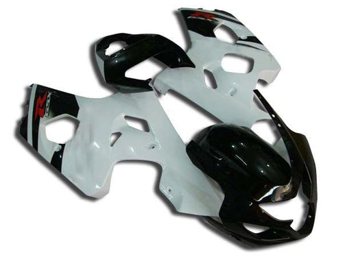 Fairings For Suzuki - GSXR600-750 K4 04-05 Black White