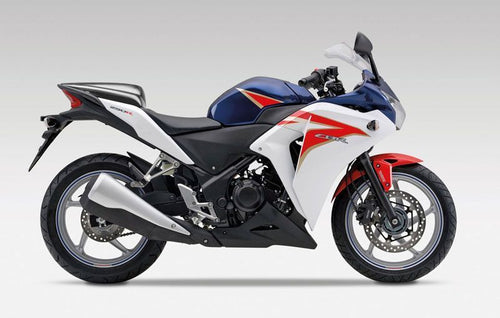 Fairings For Honda CBR250R HRC White Red Blue  (2011-2013)