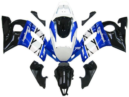 Fairings For Yamaha YZF-R6 Blue Black Champions R6  (1998-2002)