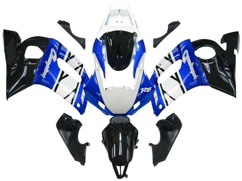 Fairings For Yamaha YZF-R6 Blue Black Champions R6  (1998-2002)
