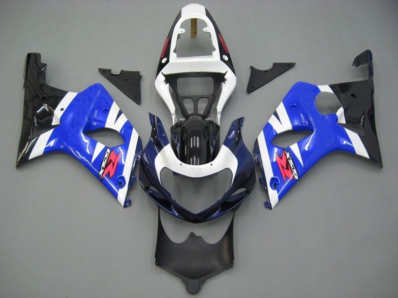 Fairings For Suzuki GSXR 1000 Blue White Black GSXR  (2000-2002)