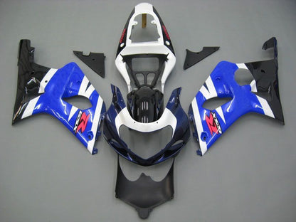 Fairings For Suzuki GSXR 1000 Blue White Black GSXR  (2000-2002)