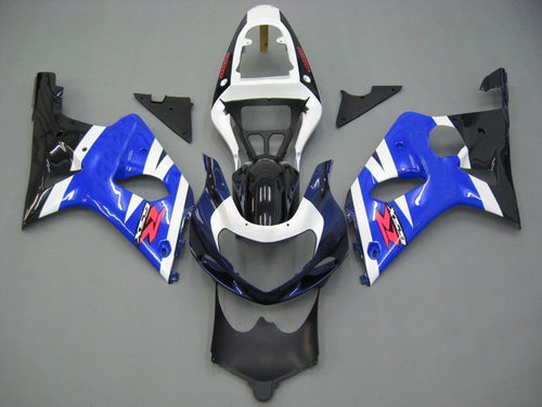 Fairings For Suzuki GSXR 1000 Blue White Black GSXR  (2000-2002)