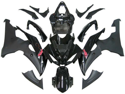 2008-2012 Fairings For Yamaha YZF-R6 Contrast Black R6 