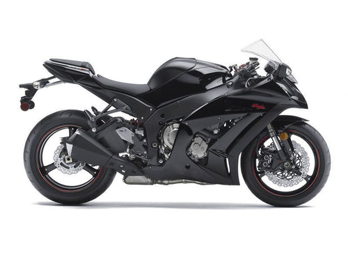 Fairings For Plastics Kawasaki ZX10R Ninja Black (2011-2015)