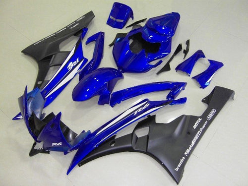 Fairings For Yamaha - YZF-600 R6 06-07 Blue Black