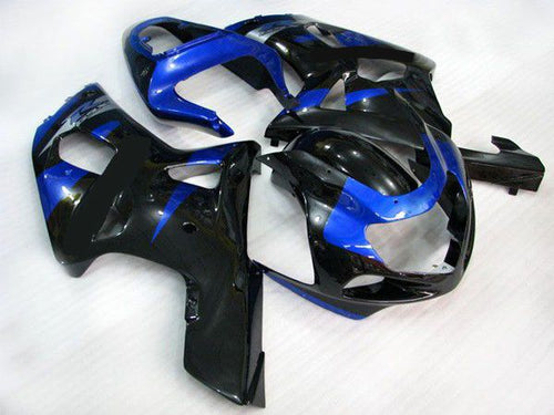 Fairings For Suzuki - GSXR600-750 K1 2001-2003 Blue Black