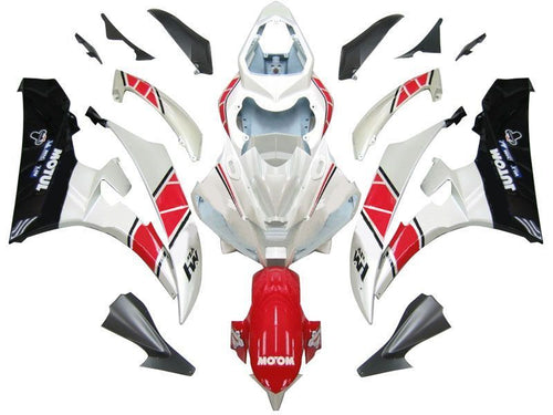 Fairings For Yamaha YZF-R6 White Red Black R6  (2006-2007)
