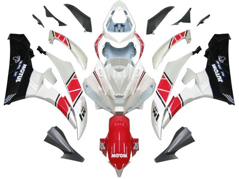 Fairings For Yamaha YZF-R6 White Red Black R6  (2006-2007)