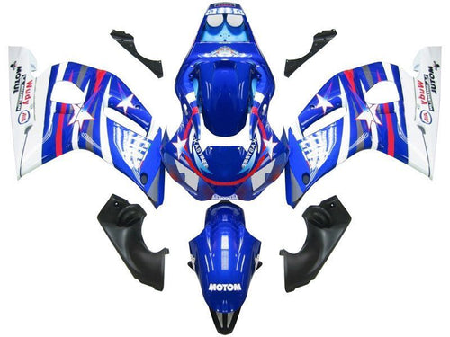 Fairings For Yamaha YZF-R6 Blue White Star FIAT R6  (1998-2002)