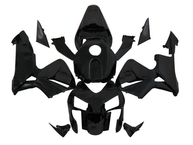 Fairings For Honda CBR 600 RR Black Honda  (2003-2004)
