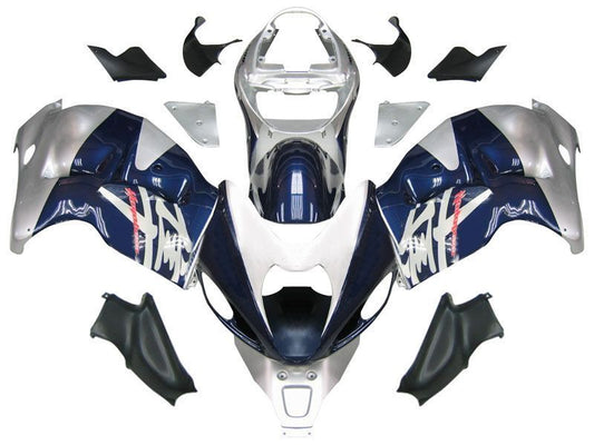 Fairings For Suzuki GSX1300R Hayabusa Blue and Silver Hayabusa  (1996-2007)