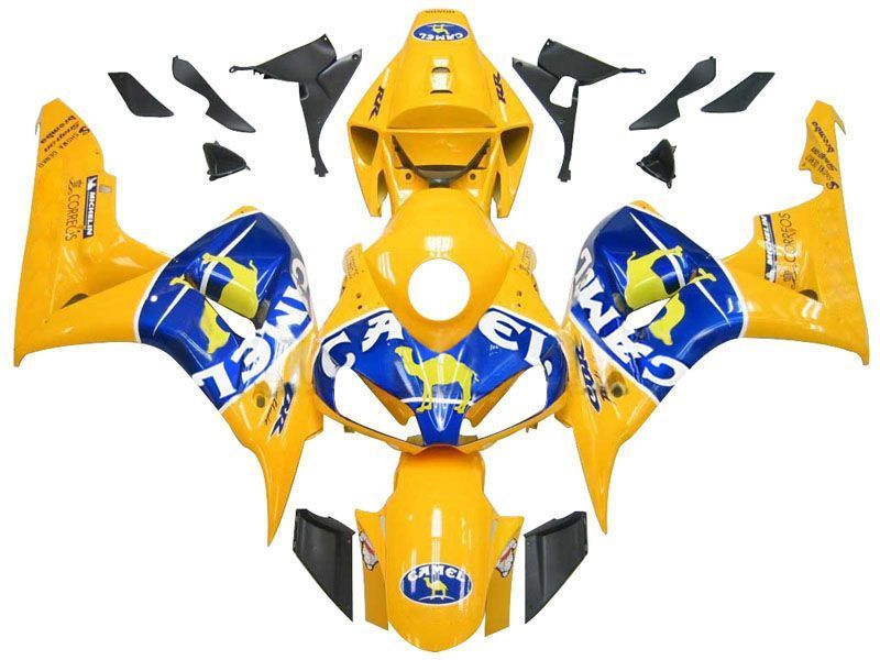 Fairings For Honda CBR 1000 RR Yellow Blue Camel  (2006-2007)