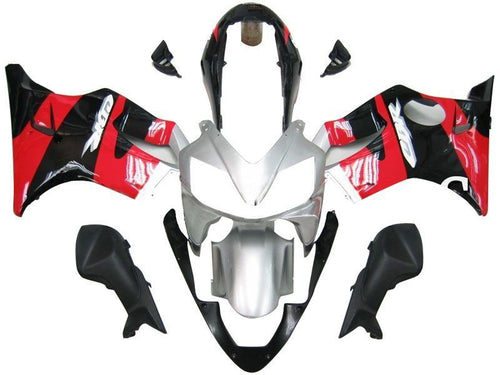 Fairings For Honda CBR 600 F4i Silver Red Black CBR  (2004-2007)