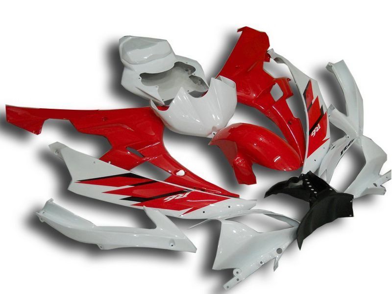 Fairings For Yamaha - YZF-600 R6 06-07 Red and White