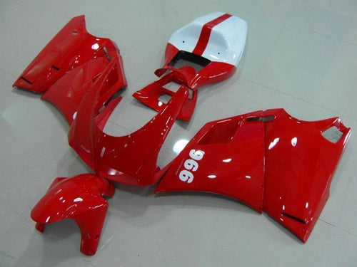 Fairings For Ducati - 996/748 1994-2002 Red White