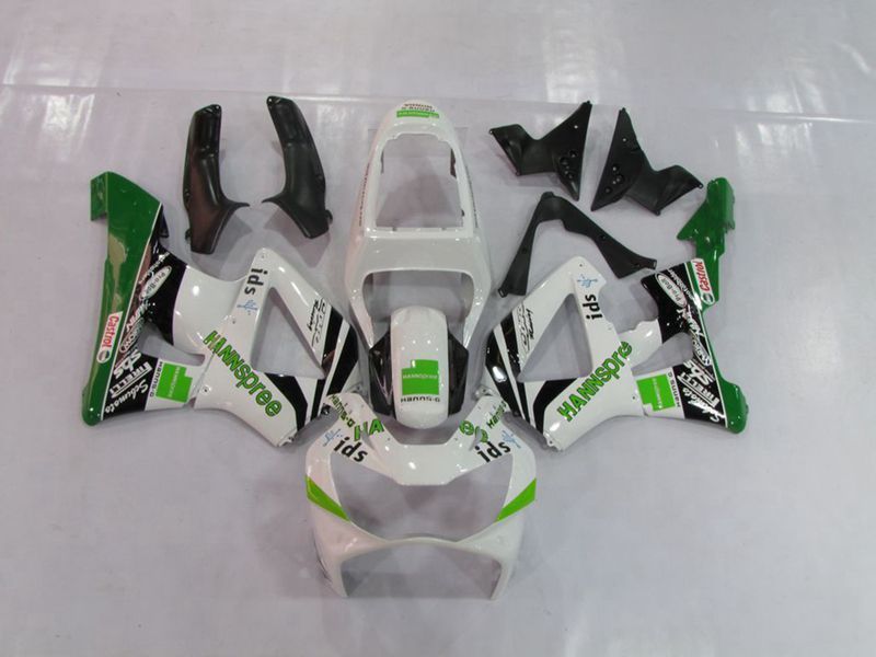 Fairings For Honda CBR900RR 929 (2000-2001) White Green